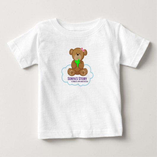 Baby Romper Logo Sonya's Story Baby T-shirt (Vorderseite)
