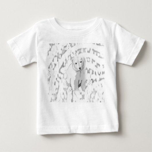 Baby Romper Polar Bear Baby T-shirt (Vorderseite)