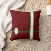Baby Room NIEDLICH _DEEP RED, GREEN Throw Kissen (Decke)