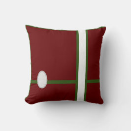 Baby Room NIEDLICH _DEEP RED, GREEN Throw Kissen