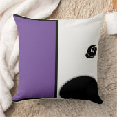 Baby RoomCUTE_lila,WHITE,BLACK, RMDESIGNFLO55 Kissen (Decke)