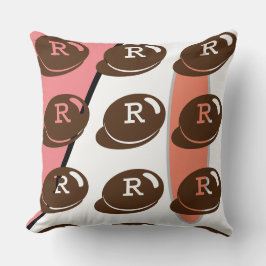 Baby RoomCUTE_PINK_WHITE_BLACK_GRAY RMDESIGNFLO55 Kissen