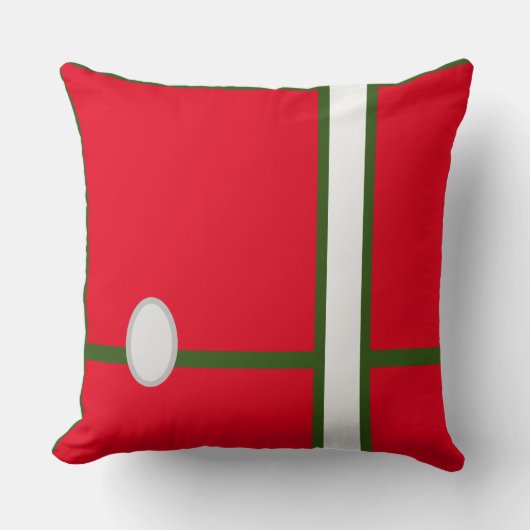 Baby RoomCUTE_RED,GRÜNE,GRAU,RMDESIGNFLO5 Kissen (Vorderseite)