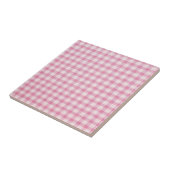 Baby Rosa Gingham Fliese (Seite)