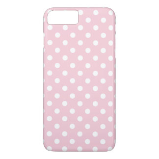 Baby-Rosa-Tupfen iPhone 7 Plusfall 8 Plus/7 Plus Hülle