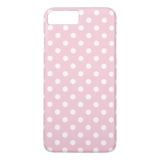 Baby-Rosa-Tupfen iPhone 7 Plusfall Case-Mate iPhone Hülle (Rückseite)