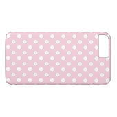 Baby-Rosa-Tupfen iPhone 7 Plusfall Case-Mate iPhone Hülle (Rückseite (Horizontal))