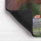 Baby-Rot Mousemat Mousepad (Ecke)