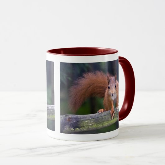 Baby-Rot-Tasse Tasse (VorderseiteRechts)