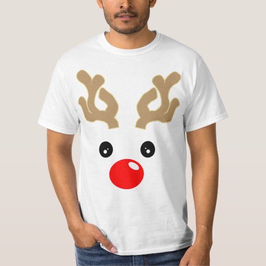 Baby-Rudolph-Ren T-Shirt (Vorderseite)