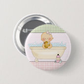 Baby- Runde Tasten: Sweet Baby Collection Button (Vorne & Hinten)