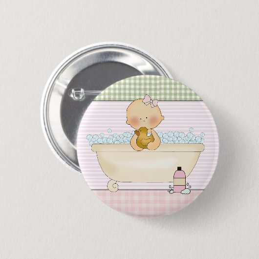 Baby- Runde Tasten: Sweet Baby Collection Button (Vorne & Hinten)