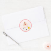 Baby Runder Aufkleber (Umschlag)