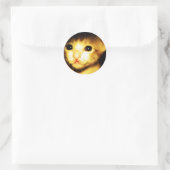 Baby Runder Aufkleber (Tasche)