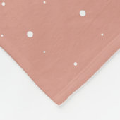 Baby’s 1st Christmas Reindeer Keepsake Photo Fleecedecke (Ecke)