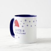 Baby`s erste Weihnachtsfeier Weihnachtsmannmütze S Tasse (Vorderseite Links)