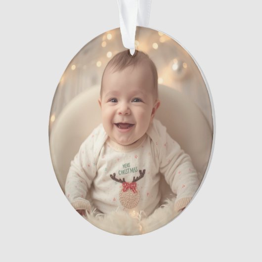 Baby’s First Christmas Ornament (Vorderseite)