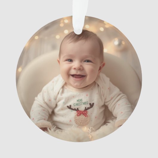 Baby’s First Christmas Ornament (Vorderseite)