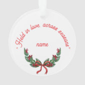 Baby’s First Christmas Ornament (Rückseite)