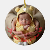 Baby’s First Christmas Ornament (Vorne)