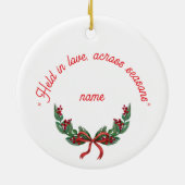 Baby’s First Christmas Ornament (Hinten)