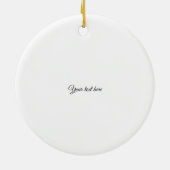 Baby’s First Christmas Ornament with Cute Grinch (Hinten)