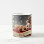 Baby’s First Christmas Personalized Mug Kaffeetasse (Mittel)