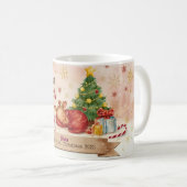 Baby’s First Christmas Personalized Mug Kaffeetasse (VorderseiteRechts)