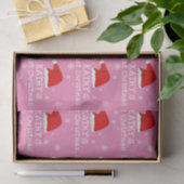 Baby`s First Christmas Pink Weihnachtsmannmütze Sn Seidenpapier (Geschenk)