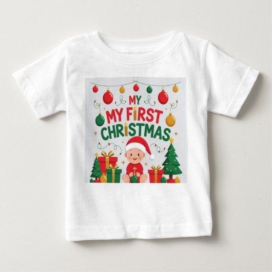 Baby’s First Christmas Shirt | Adorable Xmas Gift (Vorderseite)