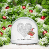 Baby’s First Christmas Sparkle Keepsake Schneekugeln (Weihnachten)