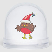 Baby’s First Christmas Sparkle Keepsake Schneekugeln (Rückseite)