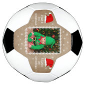 Baby`s First Christmas Weihnachtsmannmütze Snowfla Fußball (Gedreht)