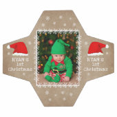 Baby`s First Christmas Weihnachtsmannmütze Snowfla Fußball (Flach)