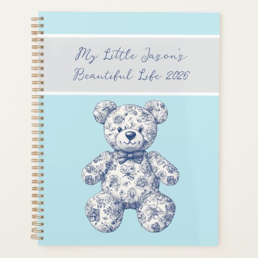 Baby’s First Year Planner | Baby Daily Schedule Planer (Vorderseite)