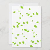 Baby Safari Baby Dusche Einladung (Rückseite)