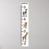 Baby Safari Jungle Animals Poster (Vorne)