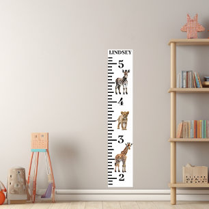 Baby Safari Jungle Animals Poster