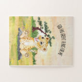 Baby Safari Kleinkind/Kind Spielzimmer Puzzle (Horizontal)