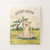 Baby Safari Kleinkind/Kind Spielzimmer Puzzle (Vertikal)