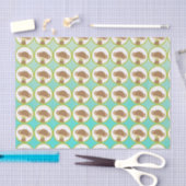 Baby Safari Monkey mit Schnuller Pattern Seidenpapier (Handwerk)