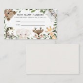 Baby Safari: Wie viele Candies Karten (Vorne/Hinten)