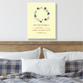 Baby | Samen vom GOT | Kranz | Foto Keepake Leinwanddruck (Insitu (Schlafzimmer))