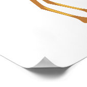 Baby Sandpiper oder Pipe Plover Chick Poster (Ecke)