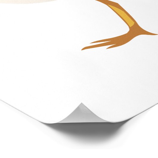 Baby Sandpiper oder Pipe Plover Chick Poster (Ecke)