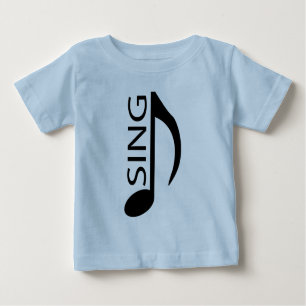 Baby-Sänger-Musik-T - Shirt