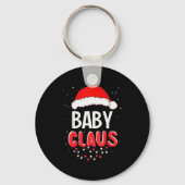Baby Santa Claus Christmas Matching Costume Schlüsselanhänger (Vorderseite)