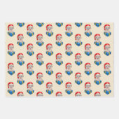 Baby Santa Claus Geschenkpapier Set (Vorderseite 2)