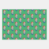 Baby Santa Claus Geschenkpapier Set (Vorderseite)
