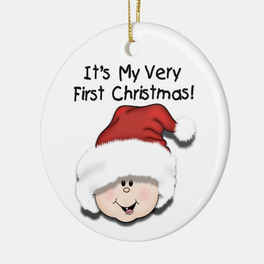 Baby Santa First Christmas Keepake Ornament (Links)